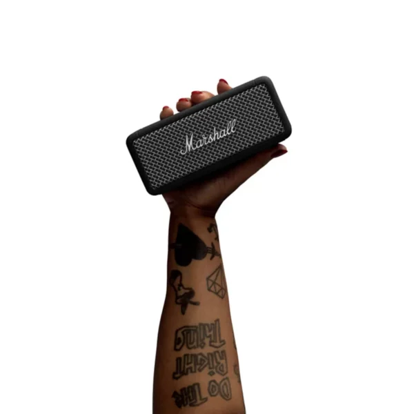 Marshall Emberton II Portable, Water Resistant Speaker, in Black and Steel - Image 3