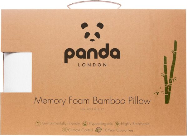 Panda Memory Foam Bamboo Pillow (2024) - Image 6