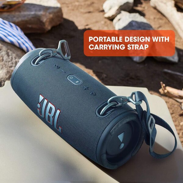 JBL Xtreme 3 - Wireless, portable waterproof speaker with Bluetooth with charging cable, in Black - Image 4