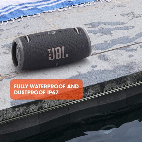 JBL Xtreme 3 - Wireless, portable waterproof speaker with Bluetooth with charging cable, in Black - Image 3